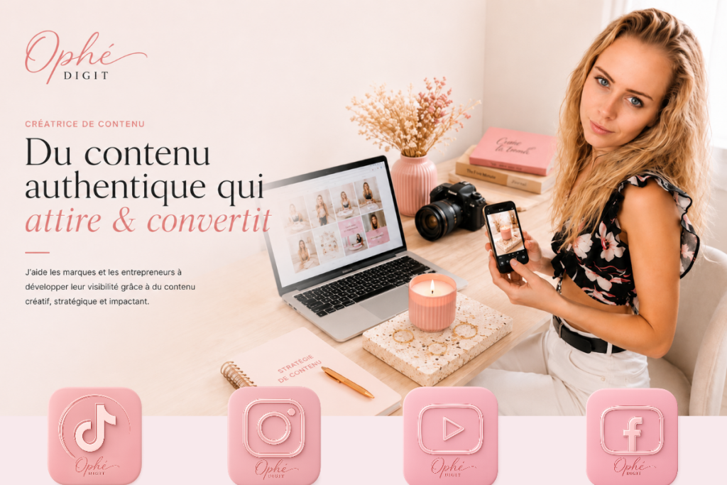 créatrice de contenu à Clermont-Ferrand